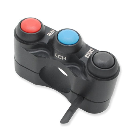 BD-SW-3B-07 - Kawasaki ZX10RR 2016 to 2020 - 3 function - handlebar mount - Stop/Run Start Launch