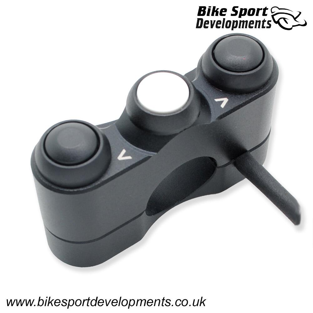 BD-SW-3B-34 - Kawasaki ZX6-RR 2024 onward - 3 function - handlebar mount - Up Select Down