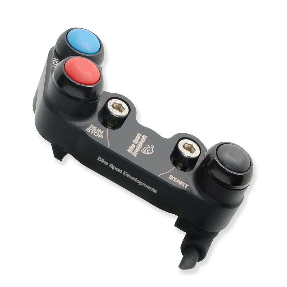 BD-SW-3BC-07 - Kawasaki ZX10RR 2016 to 2020 - 3 function - brake mount - Stop/Run Start Launch