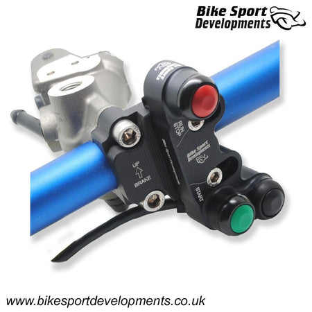 BD-SW-3BC-49 - Kawasaki ZX4 RR 2023 onward - 3 function - brake mount - Stop/Run Start Select