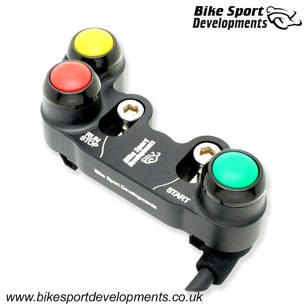 BD-SW-3BXC-81 - Suzuki 'KIT ECU' GSXR 1000R 2017 onward - 3 function - brake mount - Stop/Run Start Rain