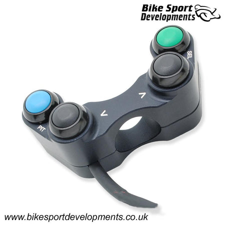 BD-SW-4B-08 - Kawasaki 'KIT ECU' ZX10RR 2016 to 2020 - 4 function - handlebar mount - Up Select Down Pit