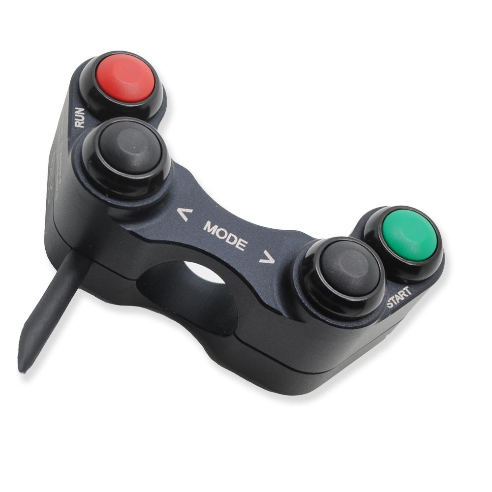 BD-SW-4B-11 - Suzuki GSXR 1000 750 600 - 2006 to 2016 - 4 function - handlebar mount - Stop/Run Start Dash Up/Down