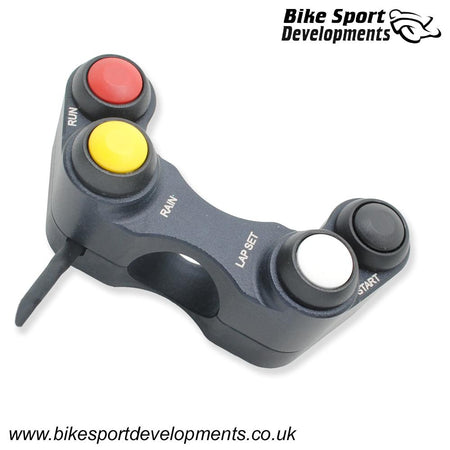 BD-SW-4B-12 - Kawasaki ZX10RR 2016 to 2020 - 4 function - handlebar mount - Stop/Run Start Launch Rain