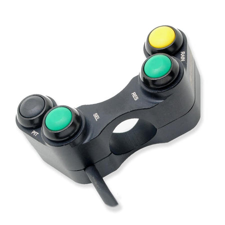 BD-SW-4B-44 - Yamaha R7 2022 onward - 4 function - handlebar mount - Rain RES SEL Pit