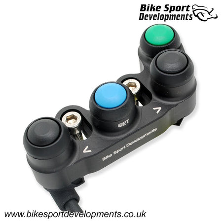 BD-SW-4BC-02 - Ducati 899 959 1199 - 4 function - Clutch mount - Lap, Up, Select, Down
