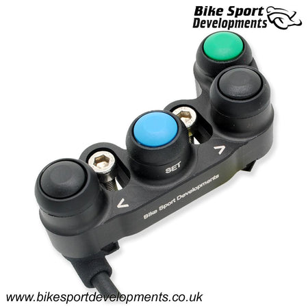 BD-SW-4BC-32 - Ducati V2 - 4 function - Clutch mount - Lap, Up, Mode, Down