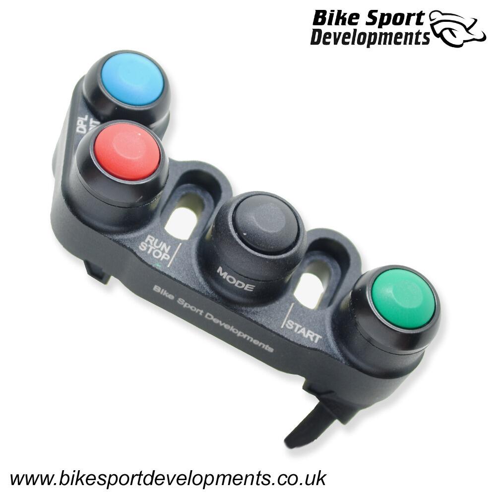 BD-SW-KIT-34 - Ducati V4 V4S 7G 2024 and V4R 2026 - left and right handlebar switch kit - Multi function