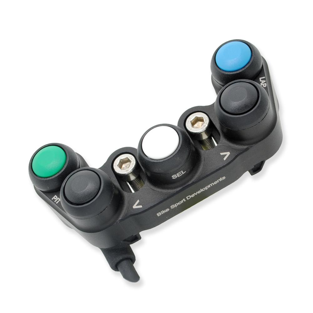 BD-SW-5BC-07 - Kawasaki 'KIT ECU' ZX10RR 2016 to 2020 - 5 function - clutch mount - Up Select Down Pit Lap