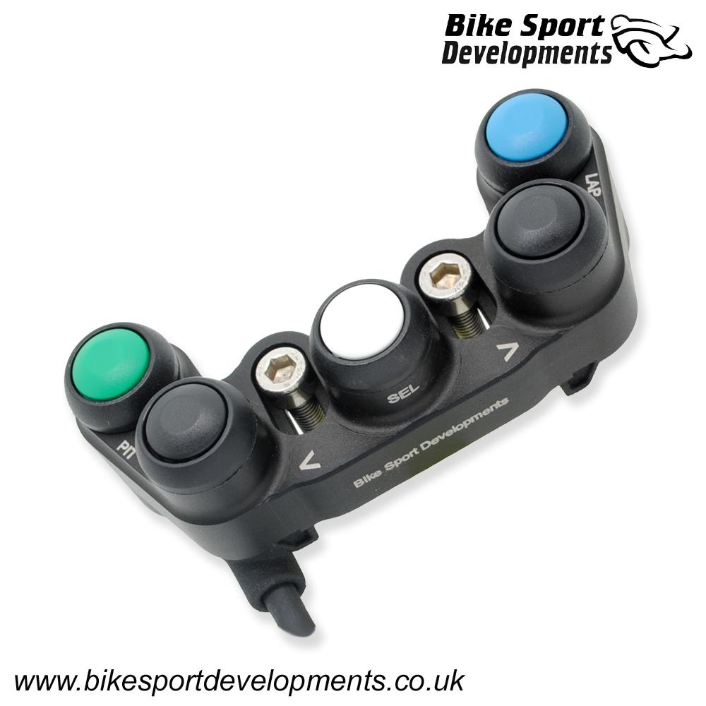 BD-SW-5BC-07 - Kawasaki 'KIT ECU' ZX10RR 2016 to 2020 - 5 function - clutch mount - Up Select Down Pit Lap