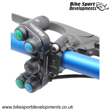 BD-SW-6BC-34 - BMW S 1000RR K46 - 6 function race switch - handlebar/clutch mount - Multi-function
