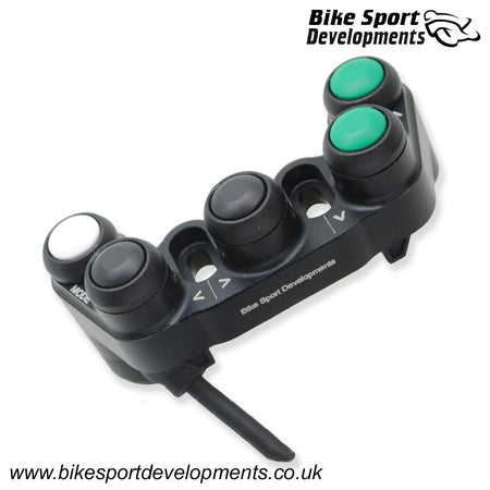 BD-SW-6BC-42 - Honda CBR1000RR-R 'Standard ECU' 2020 and 2024 onwards - 6 function - bar clamp mount - Multi-function