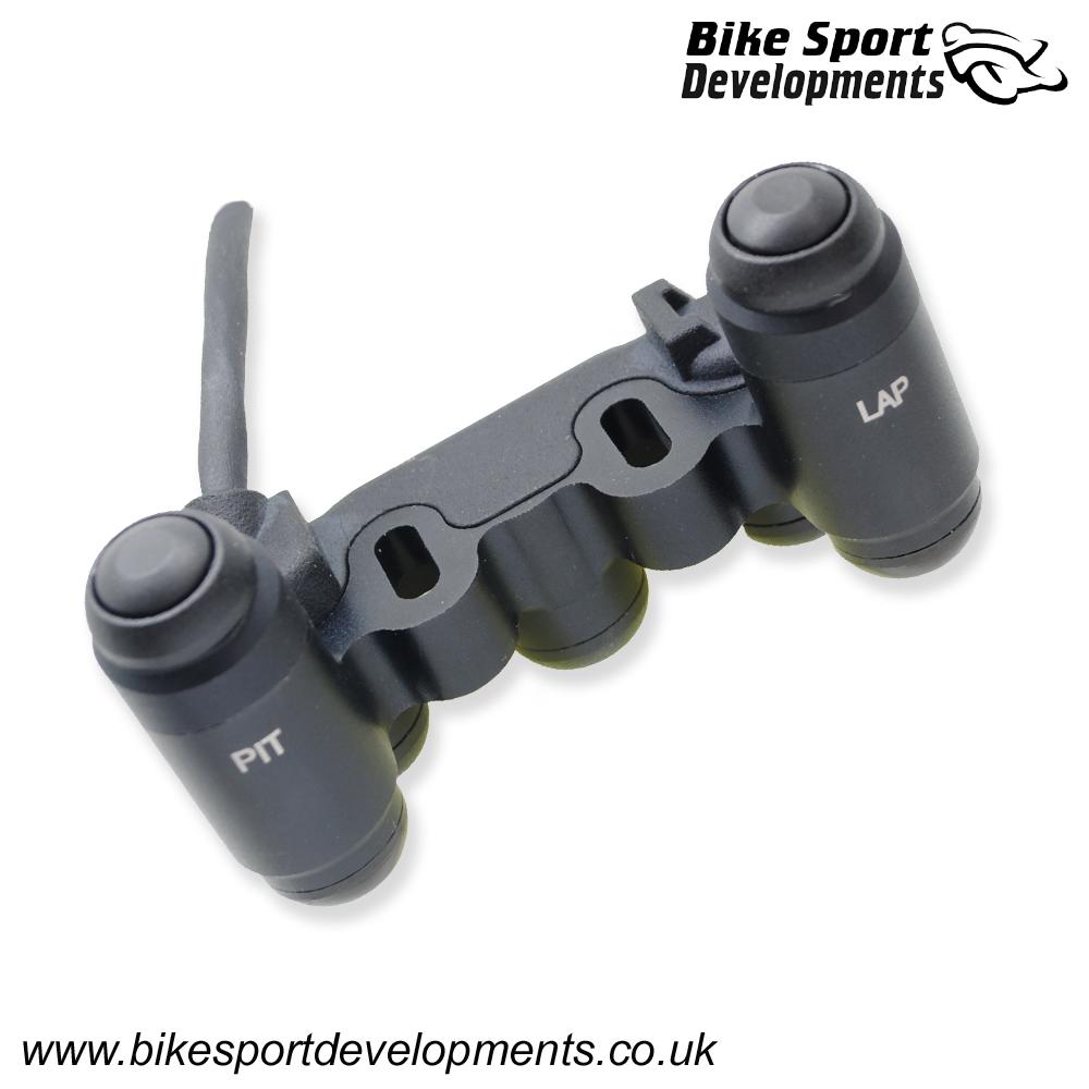 BD-SW-7BC-01 - Honda CBR1000RR HRC kit 2017 to 2019 - 7 function - bar clamp mount - Map Rain Pit Lap Up/Down Mode