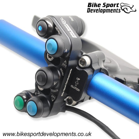 BD-SW-7BC-33 - BMW S 1000 RR K67 - 7 function race switch - handlebar/clutch mount - Multi-function