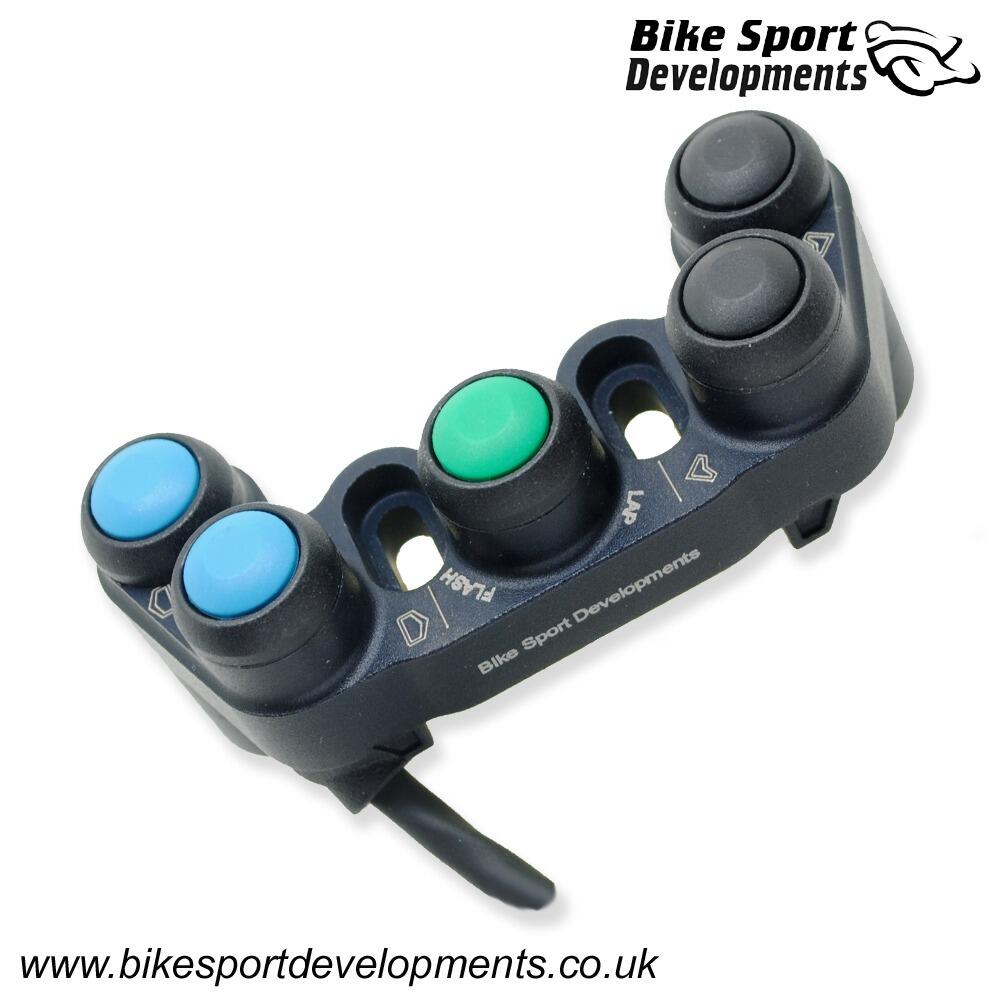 BD-SW-KIT-34 - Ducati V4 V4S 7G 2024 and V4R 2026 - left and right handlebar switch kit - Multi function