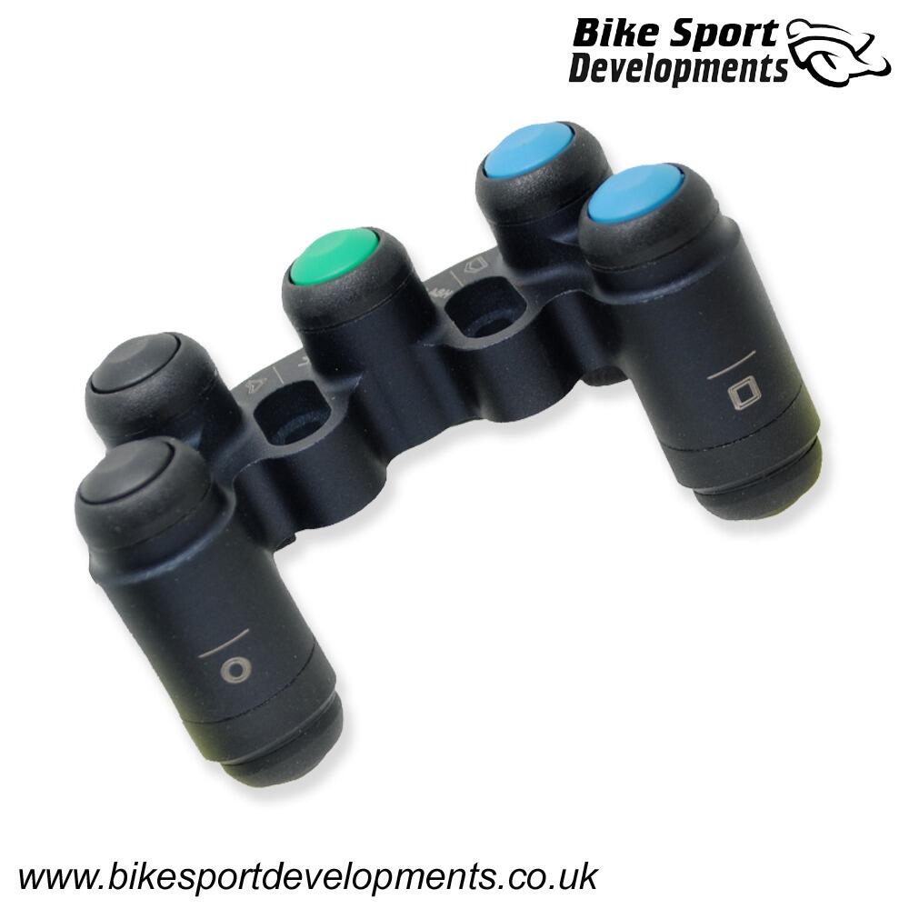 BD-SW-KIT-34 - Ducati V4 V4S 7G 2024 and V4R 2026 - left and right handlebar switch kit - Multi function