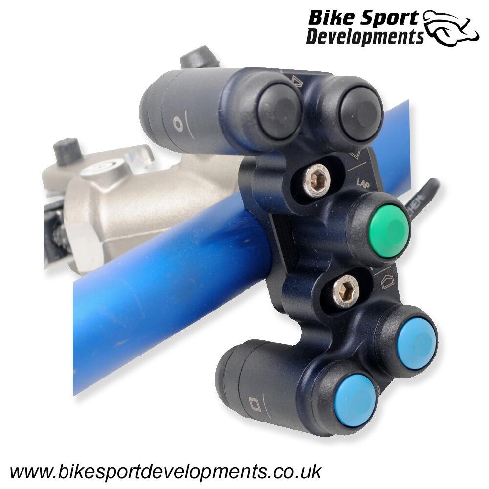 BD-SW-KIT-34 - Ducati V4 V4S 7G 2024 and V4R 2026 - left and right handlebar switch kit - Multi function