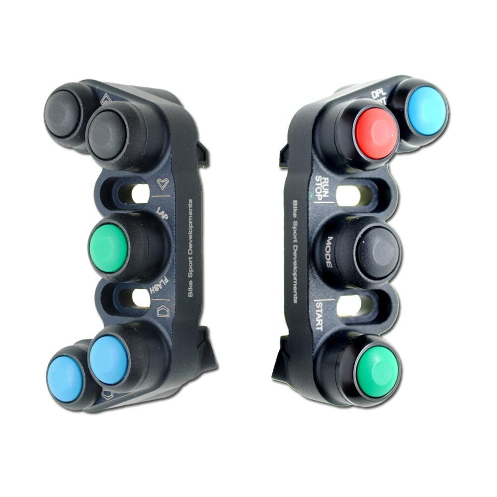 BD-SW-KIT-34 - Ducati V4 V4S 7G 2024 and V4R 2026 - left and right handlebar switch kit - Multi function