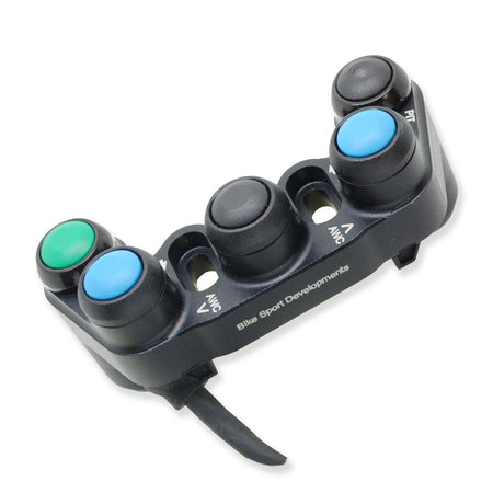 BD-SW-7BC-45 - Aprilia RSV4 1000 and 1100, 2017 to 2020 button dual mode race switch - bar clamp mount