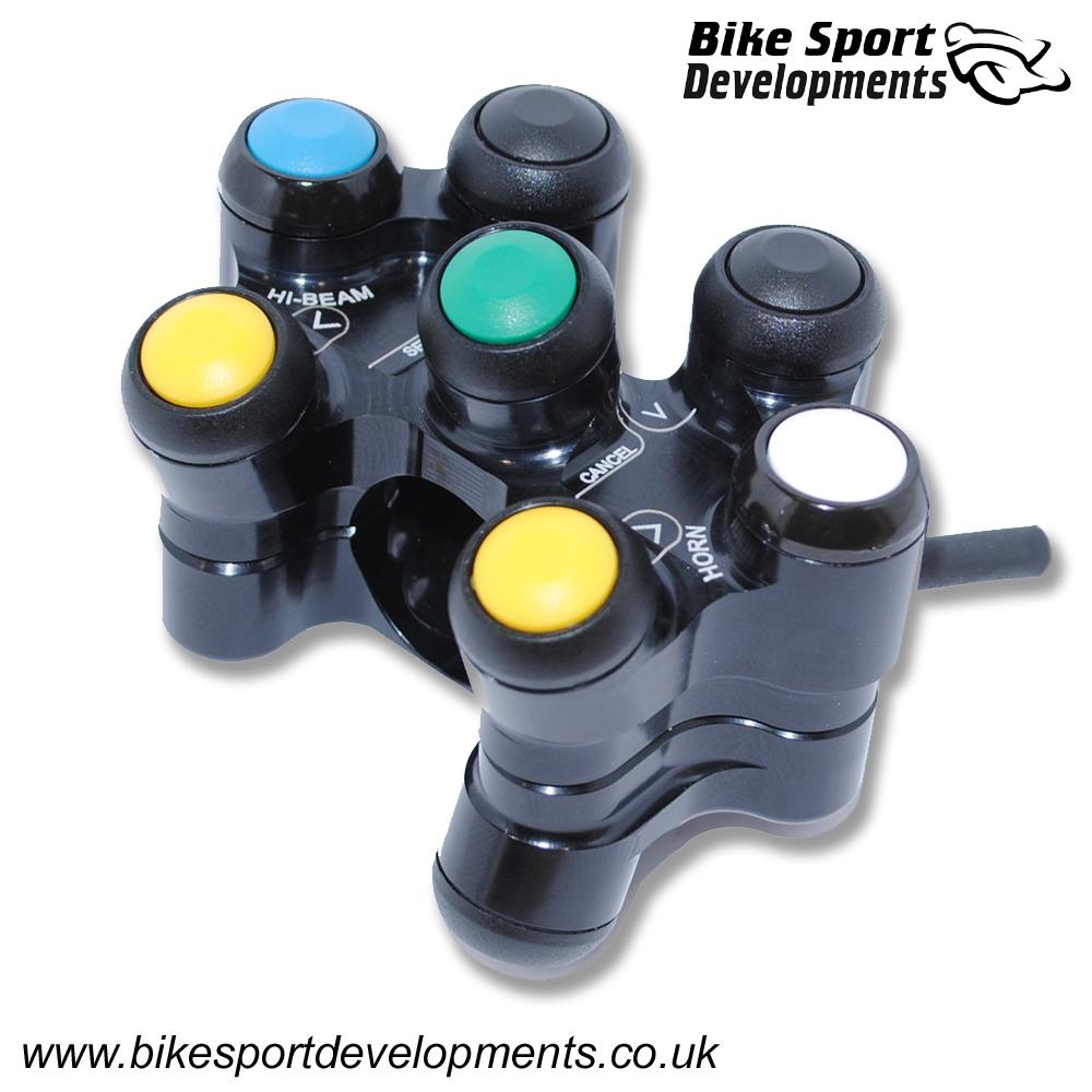 BD-SW-8B-01 - Ducati 899 959 1199 - 7 function - handlebar mount - All road functions