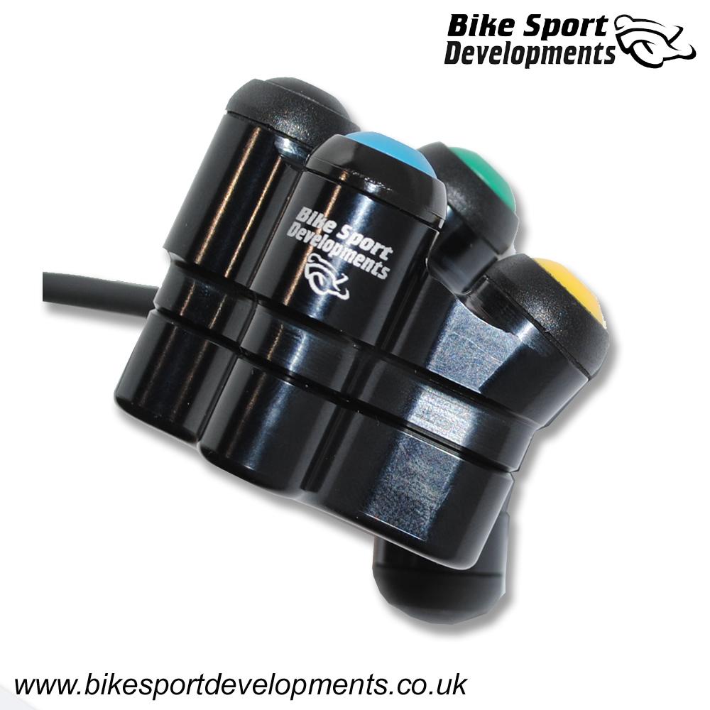 BD-SW-8B-01 - Ducati 899 959 1199 - 7 function - handlebar mount - All road functions