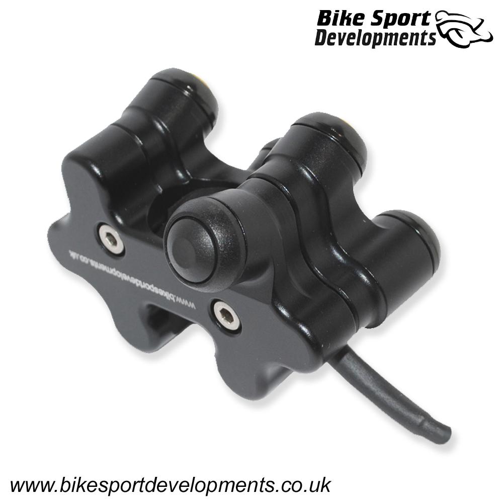 BD-SW-8B-05 - Yamaha R1 2015 onward - 8 function race switch - handlebar mount - All road functions