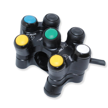 BD-SW-8B-05 - Yamaha R1 2015 onward - 8 function race switch - handlebar mount - All road functions