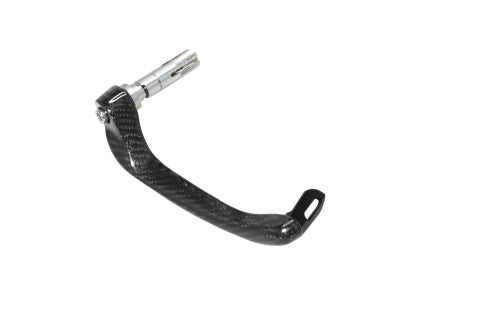 Right Lever Guard 'Ultra-Light' in Carbon Accossato, With colourful eyelet and insert
