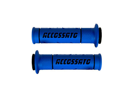Pair of Street Colourful Grips With Accossato Sign
