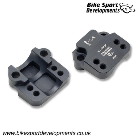 BR-A , Brake clamp for Type 'C' switch - 32.0mm > 32.6mm slotted in-line bolts (locates the switch to the right of the brake clamp)