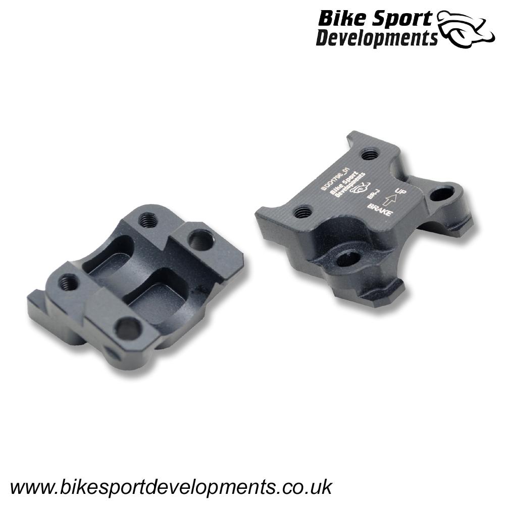 BR-J , Brake clamp for Type 'C' switch - 32mm offset bolts / Beringer / PFM