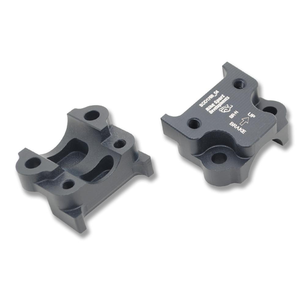 BR-N , Brake clamp for Type 'C' switch - 32mm in-line bolts (locates the switch to the left of the brake clamp)
