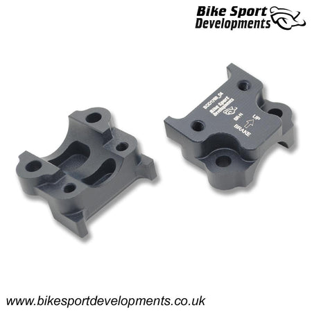 BR-N , Brake clamp for Type 'C' switch - 32mm in-line bolts (locates the switch to the left of the brake clamp)