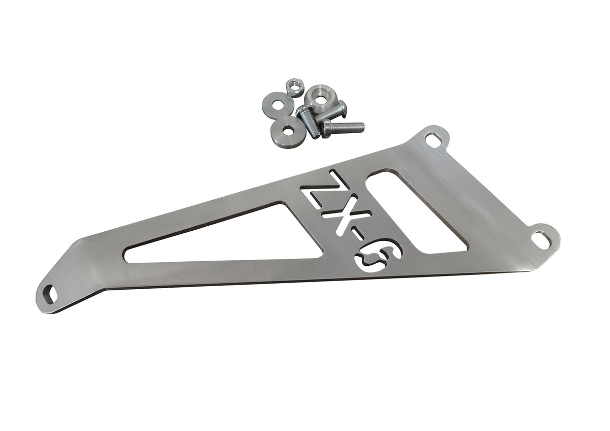 Exhaust holder aluminium with screws Kawasaki ZX-6 R/09-