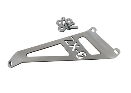 Exhaust holder aluminium with screws Kawasaki ZX-6 R/09-