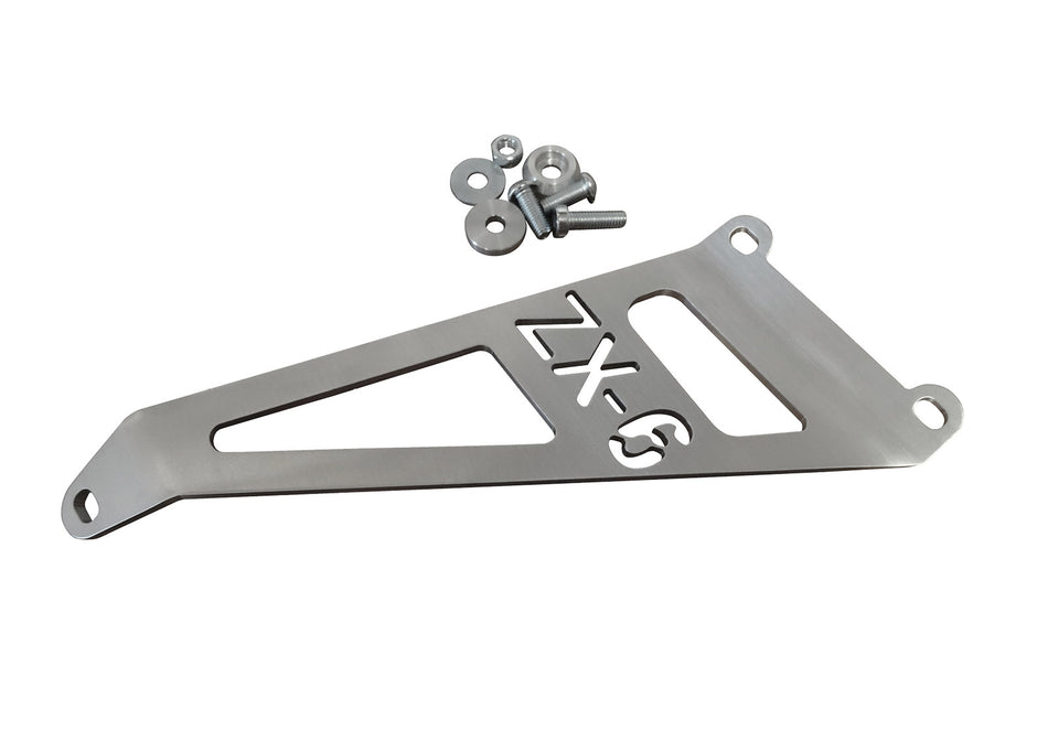 Exhaust holder aluminium with screws Kawasaki ZX-6 R/09-