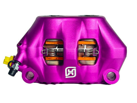 Accossato Radial Brake Caliper Forged Monoblock 100 mm distance With Pistons in Aluminium