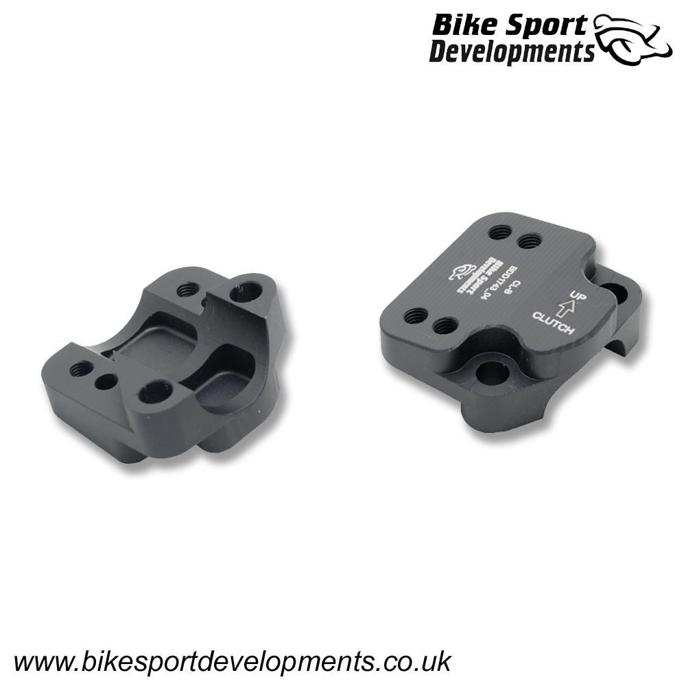 CL-B , Clutch clamp for Type 'C' switch - 30mm offset bolts / Brembo XR / GP