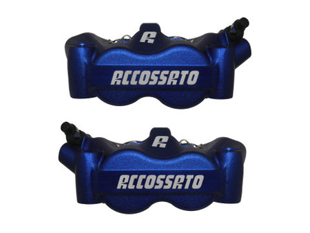 Accossato Radial Brake Caliper Forged Monoblock 100 mm distance With Pistons in Aluminium