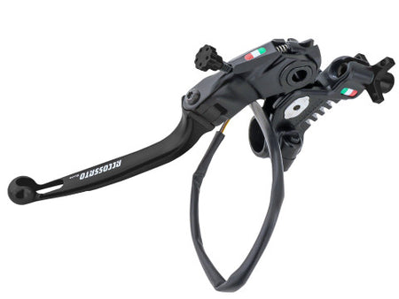 Accossato Racing Cable Full Clutch New Version With Adjustable Distance (24mm-29mm), Coloured Folding Lever (Knob+Lever+Adjuster) and Micro Included.