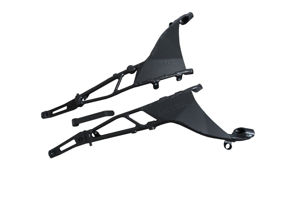 Rear frame aluminium Ducati V4 for solo seat closed