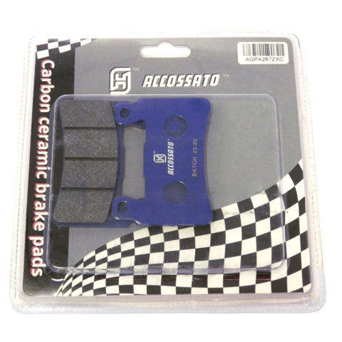 Brake pads for Kawasaki brand Accossato code AGPA267
