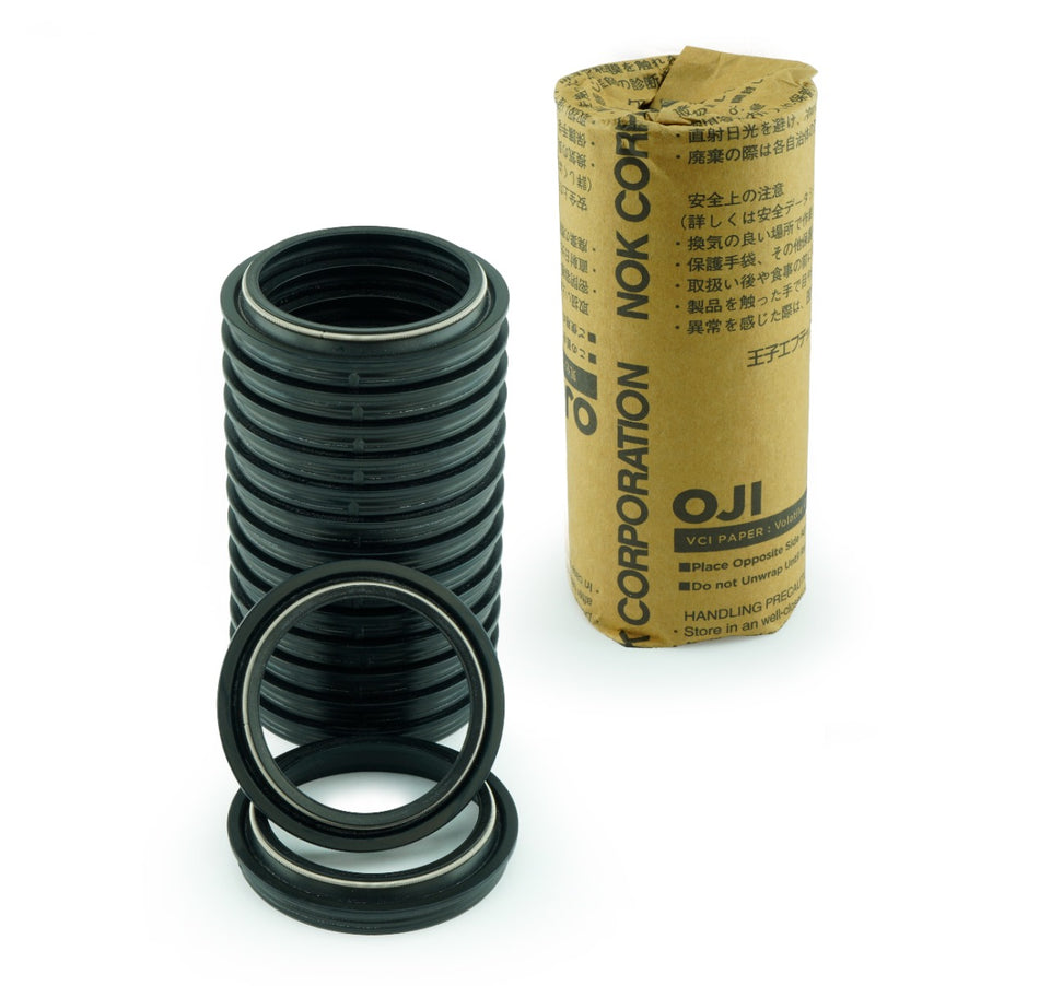 Front Fork Dust Seal 45.00x57.30x6.00/13.00 Showa -NOK (With Spring) Min qty 15