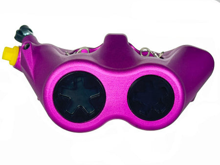 Accossato Radial Brake Caliper Forged Monoblock 100 mm distance With Pistons in Aluminium