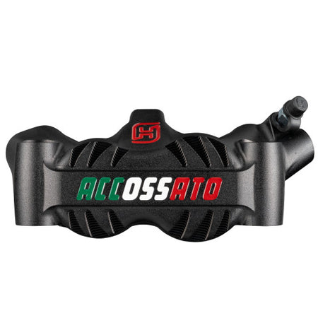 Accossato Radial Brake Caliper Forged Monoblock 100 mm distance With Pistons in Aluminium