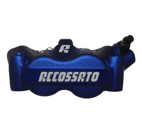 Accossato Radial Brake Caliper Forged Monoblock 100 mm distance With Pistons in Aluminium