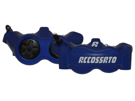 Accossato Radial Brake Caliper Forged Monoblock 100 mm distance With Pistons in Aluminium