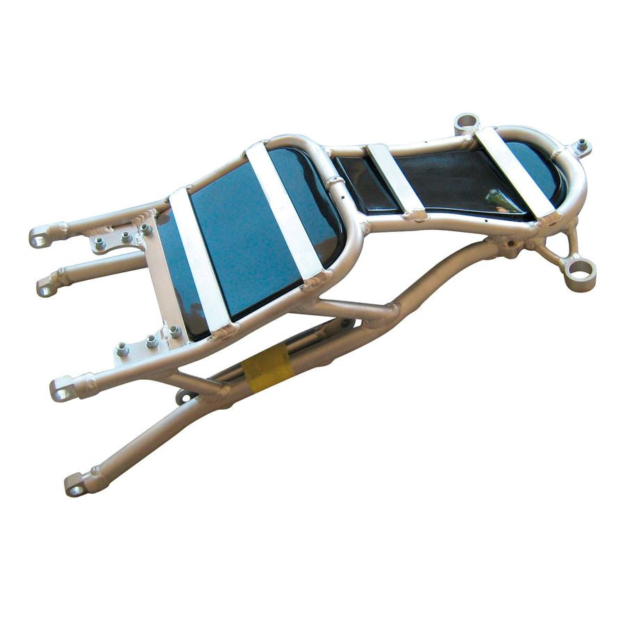 Rear frame alu with GFK battery plate Yamaha R1/09-14 racing