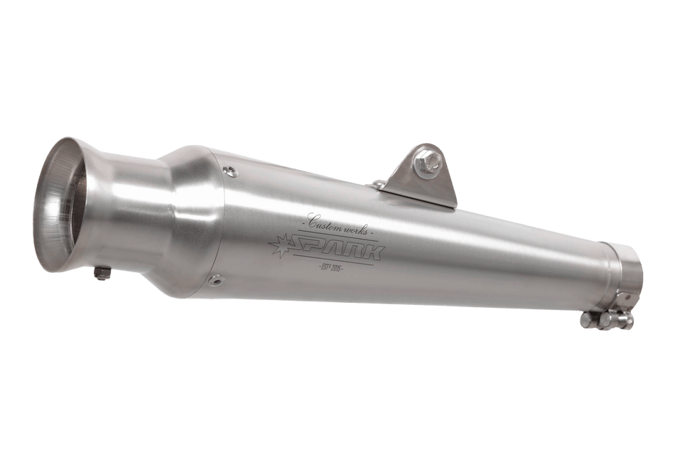 Spark IT Trumpet Stainless Scotchbrite Universal Silencer