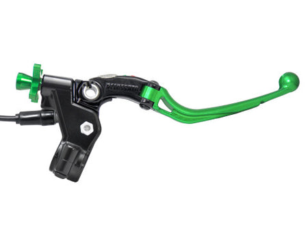 Accossato "Racing" Cable Full Clutch With Folding Colourful Lever (nut+insert+adjuster), with switch included
